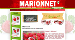 Desktop Screenshot of marionnet.com