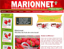 Tablet Screenshot of marionnet.com